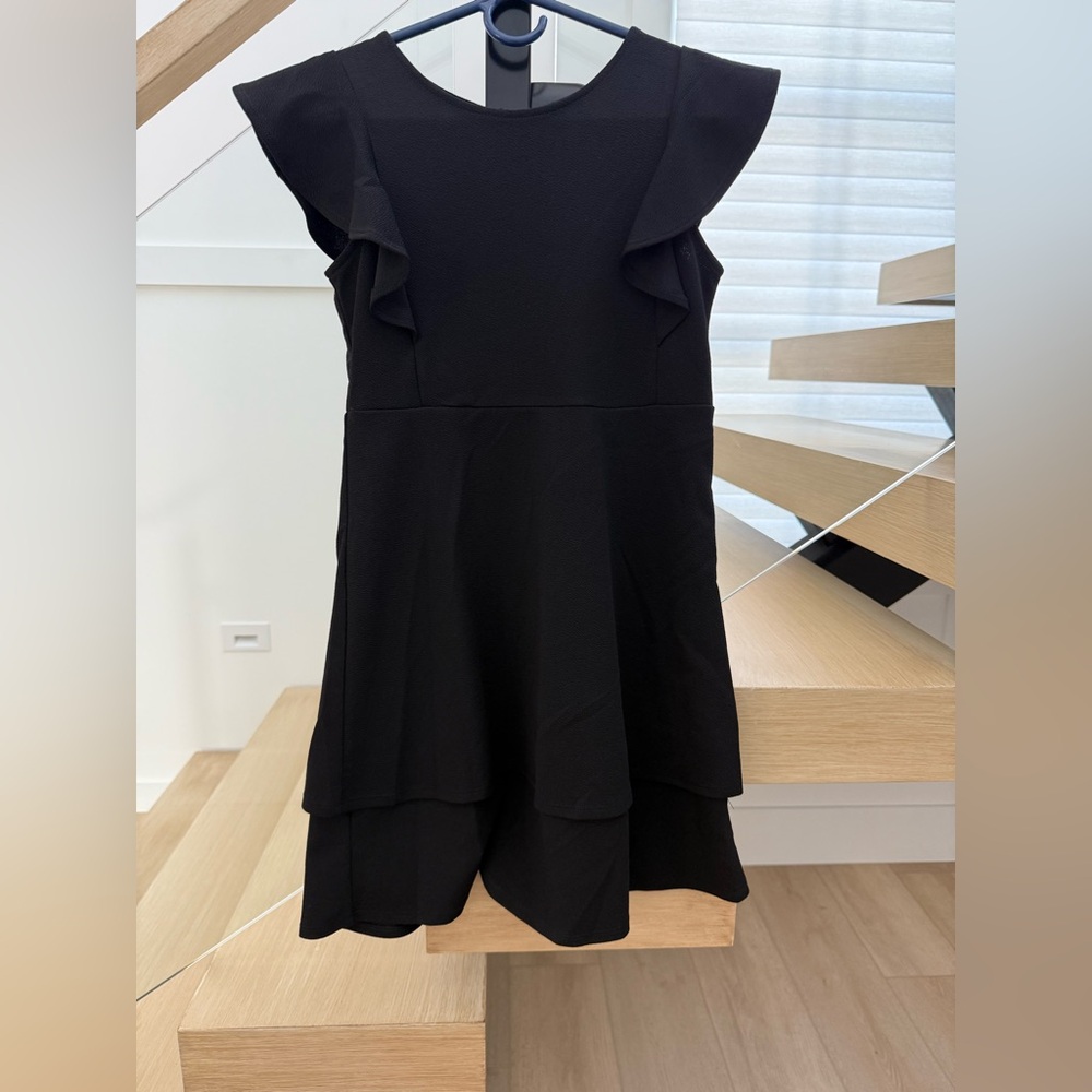 Elegant Black Kids Dress - perfect for Music Recitals
